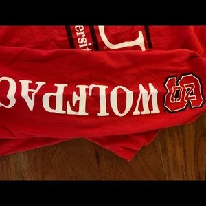 Men’s NC State University long sleeve shirt